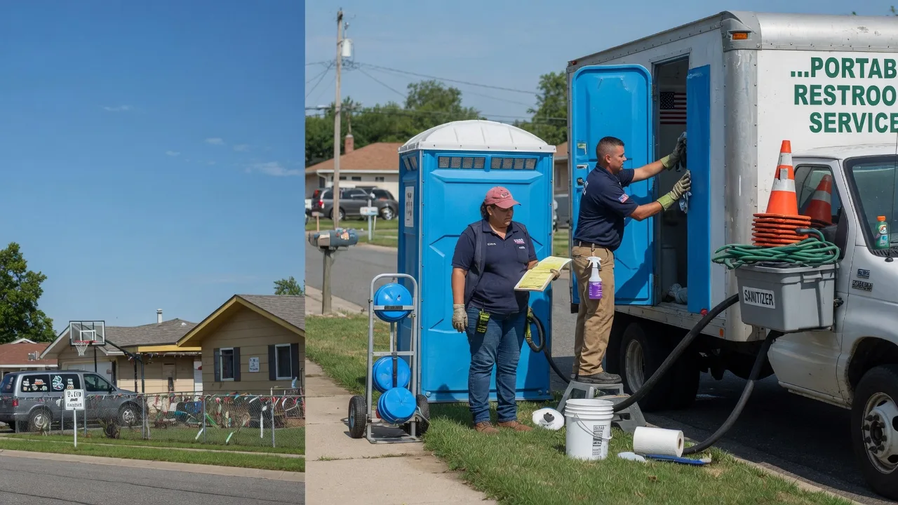 Portable Toilet Rental in Sparks, OK near me